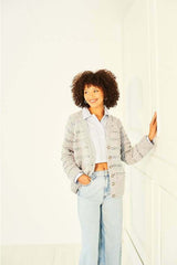 Stylecraft 10157 Cardigans in Soft Pastels Aran Leaflet
