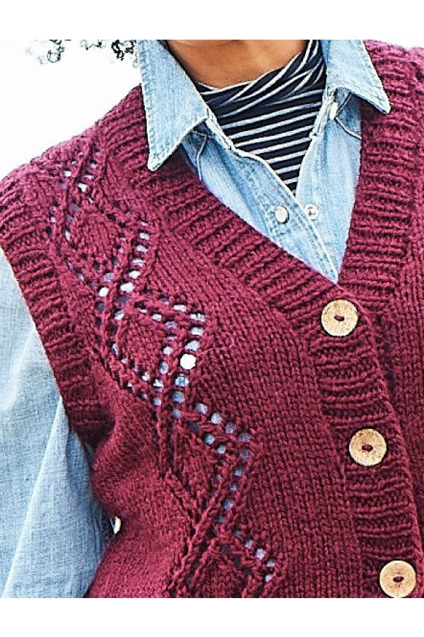 Stylecraft 9813 Sweater and Waistcoat in Softie Chunky Leaflet
