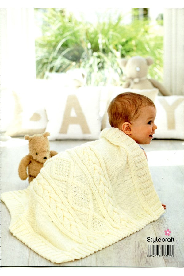 Stylecraft 9348 Blankets in Special for Babies Chunky Leaflet