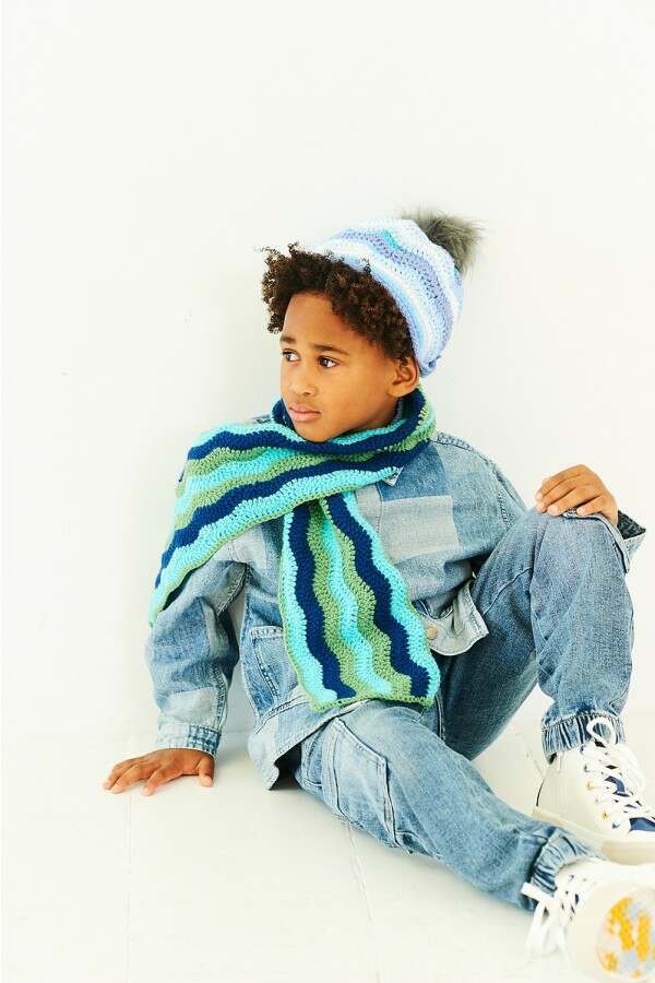 Stylecraft 10197 Crochet Sweater, Tank, Hat and Scarf in Merry Go Round DK or Special DK Leaflet