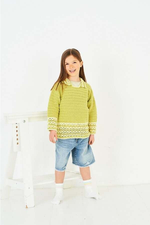 Stylecraft 10226 Crochet Sweater and Cardigan in Special DK Leaflet
