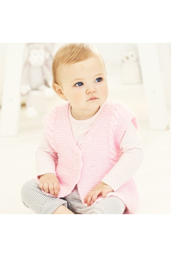 Stylecraft 9680 Jacket and Waistcoat in Special for Babies DK Leaflet