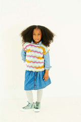 Stylecraft 10197 Crochet Sweater, Tank, Hat and Scarf in Merry Go Round DK or Special DK Leaflet