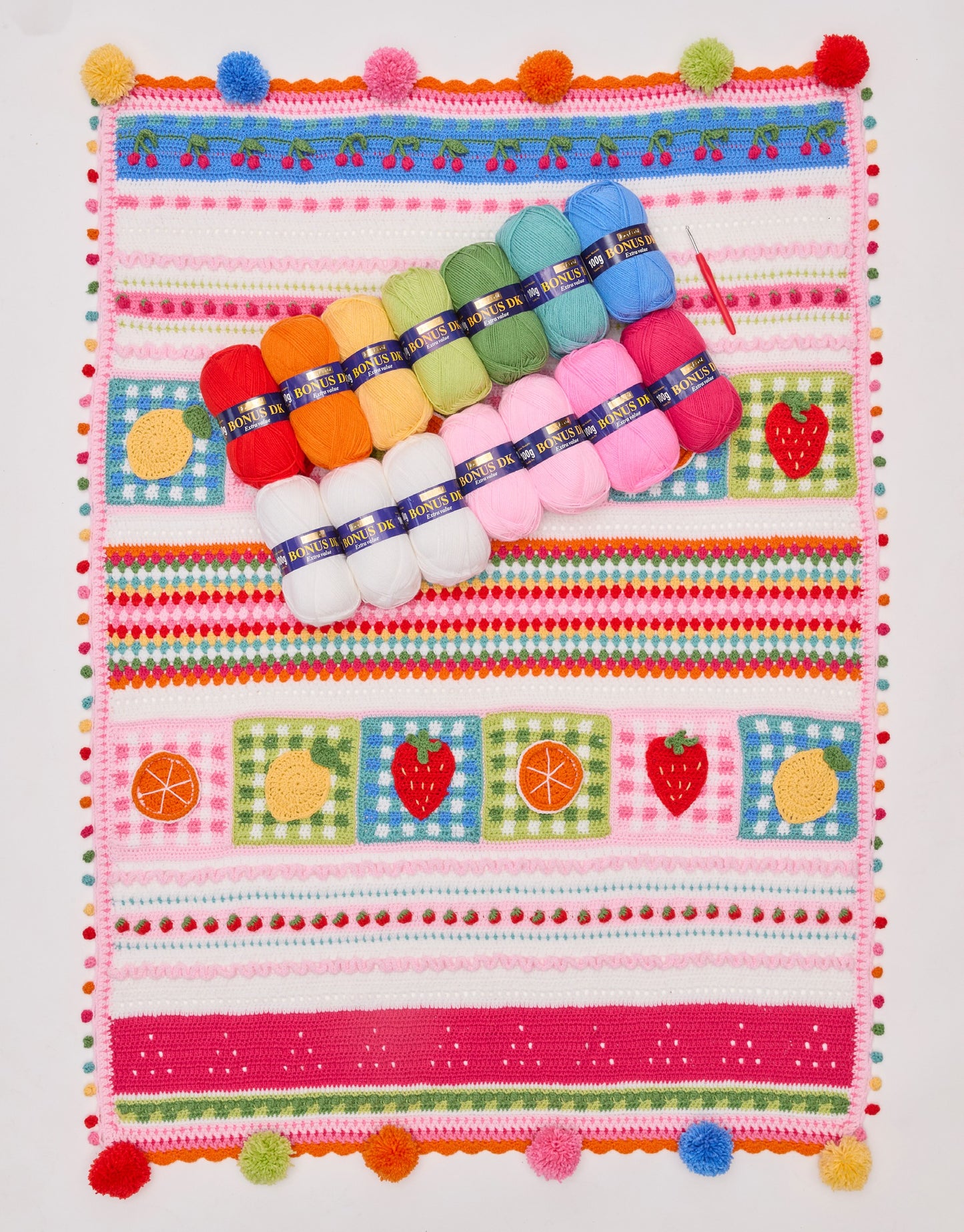 Summer Picnic Blanket Crochet Along 2025