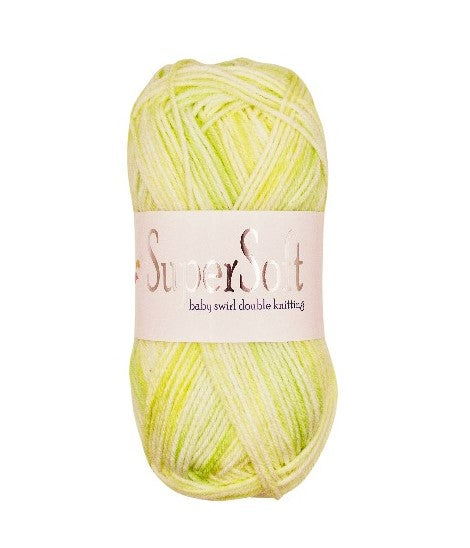 Jarol Supersoft Baby DK Swirl 1231 Keylime Swirl 100g