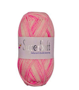 Jarol Supersoft Baby DK Swirl 1295 Raspberry Swirl 100g