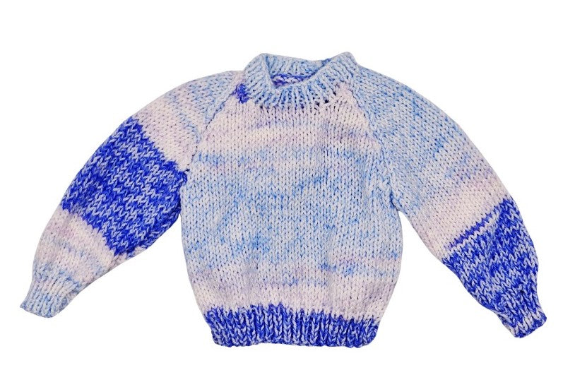 Jarol Supersoft Baby DK Swirl 1230 Blue Swirl 100g