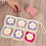 Bag with Zip Crochet Kit