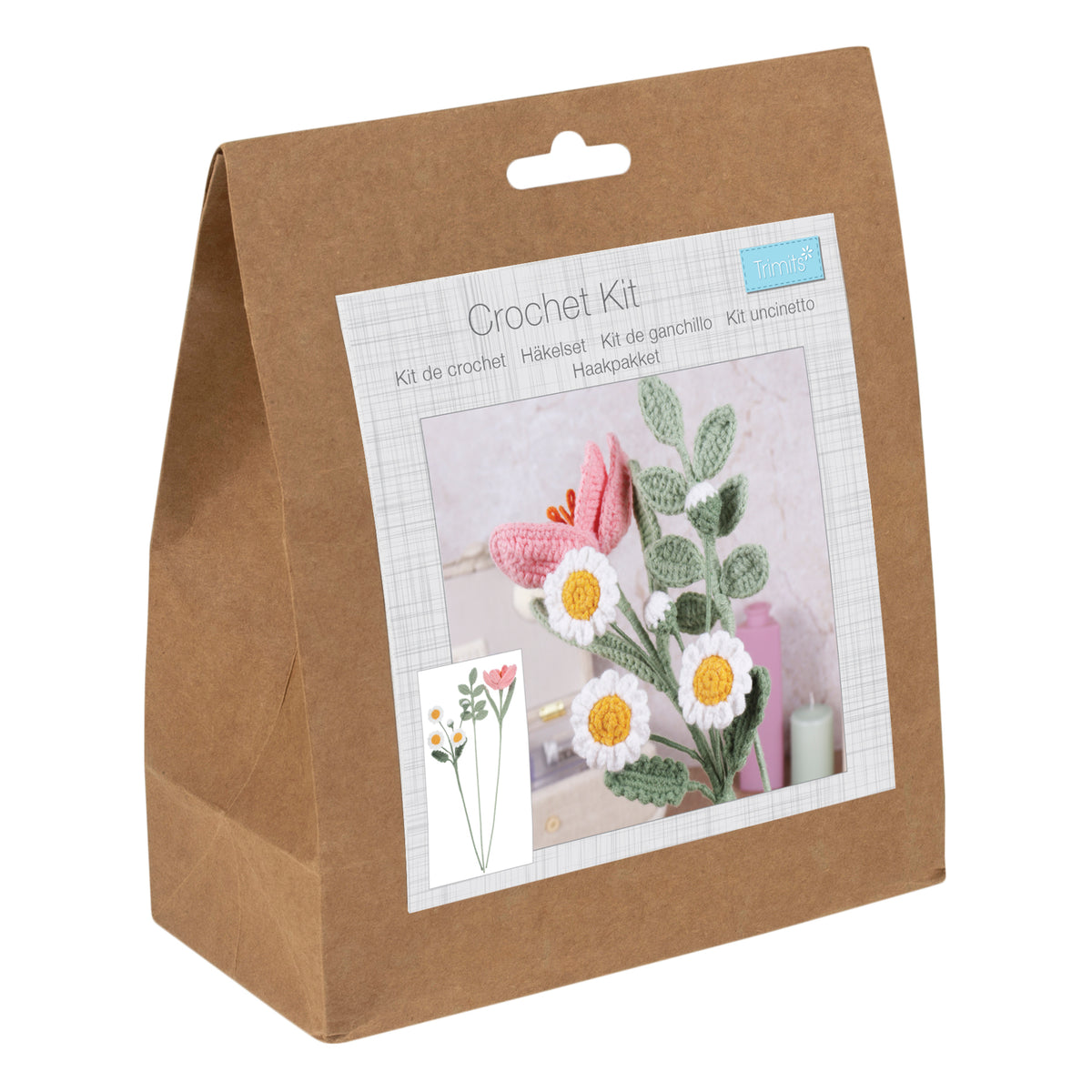 Floral Blooms Crochet Kit
