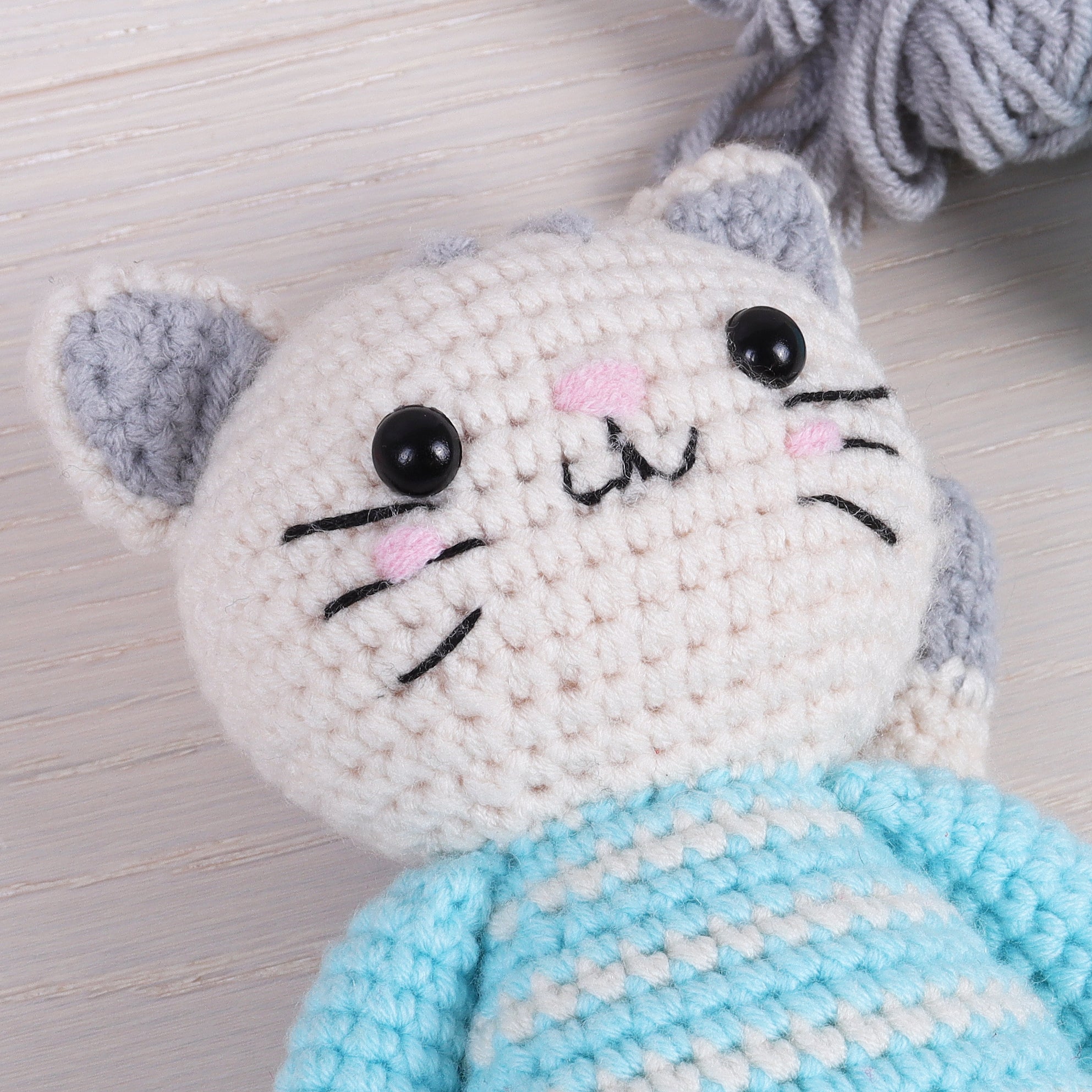Cat Amigurumi Crochet Kit