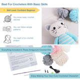 Cat Amigurumi Crochet Kit