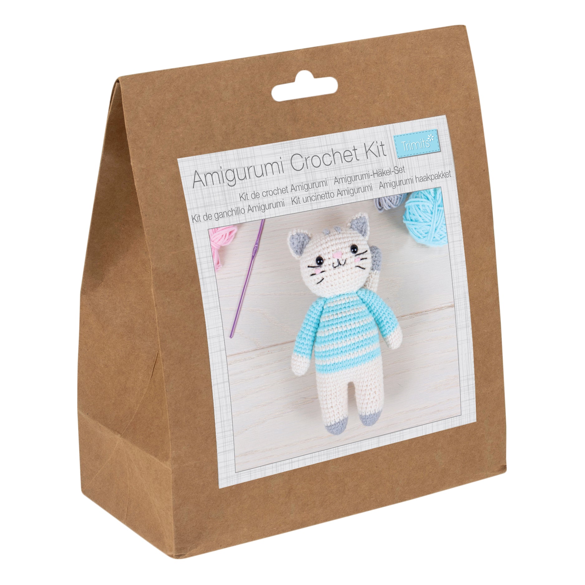 Cat Amigurumi Crochet Kit
