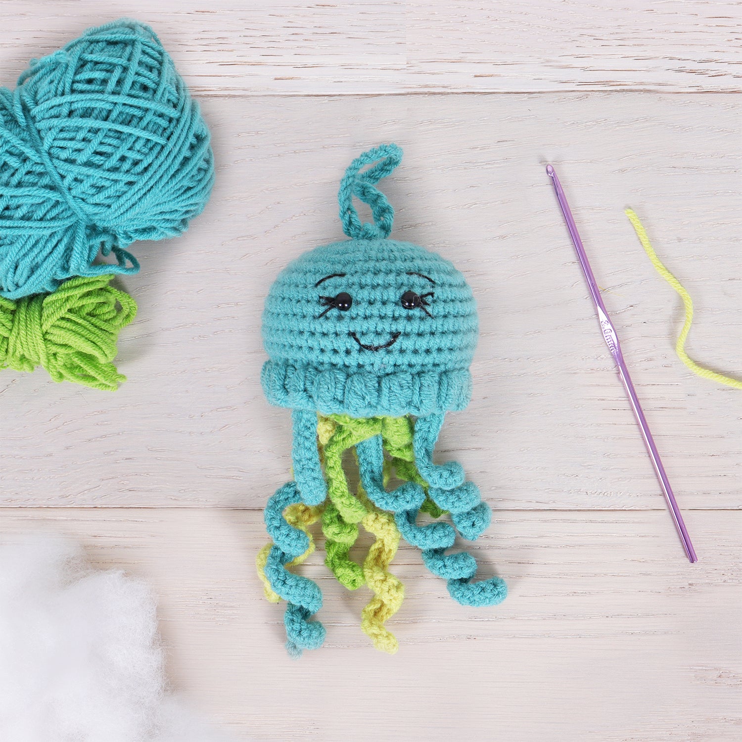 Jellyfish Amigurumi Crochet Kit