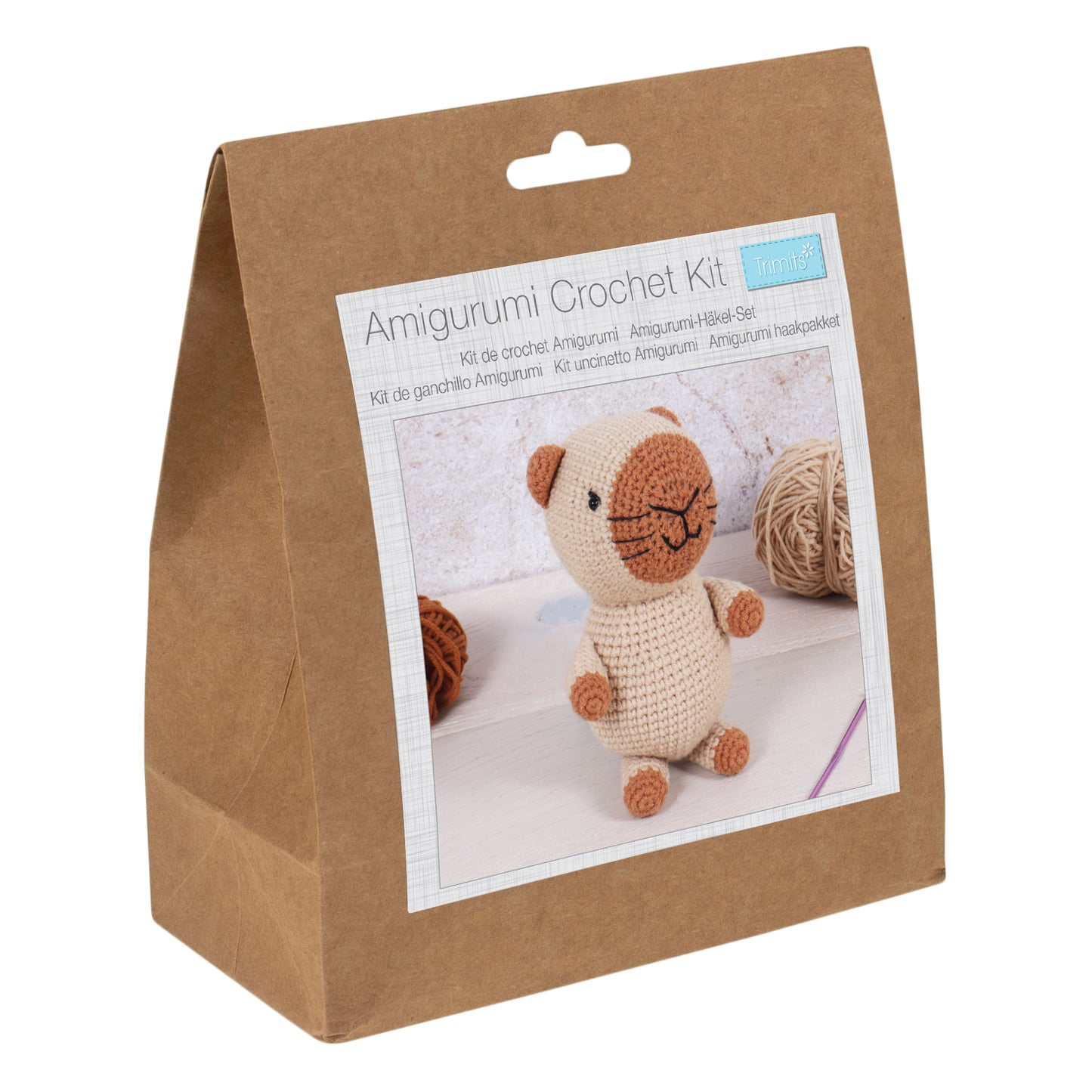 Capybara Amigurumi Crochet Kit