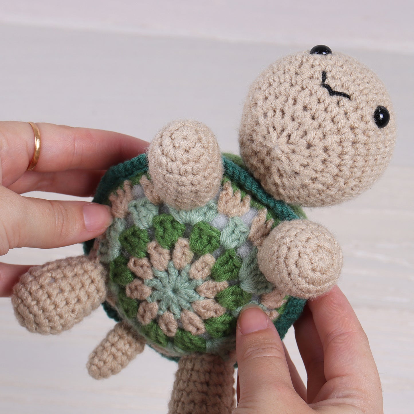 Tortoise Amigurumi Crochet Kit