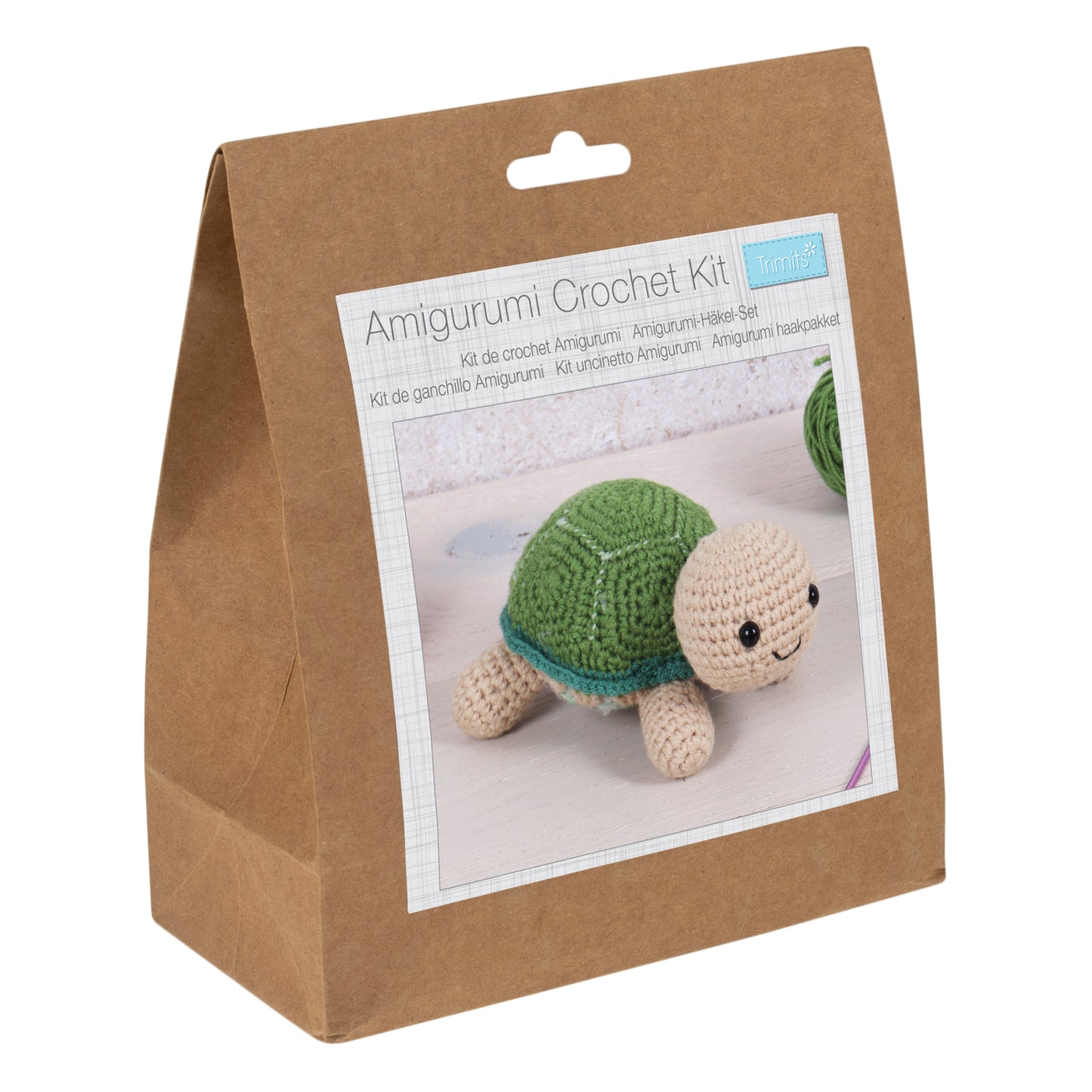 Tortoise Amigurumi Crochet Kit