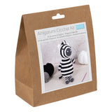 Zebra Amigurumi Crochet Kit