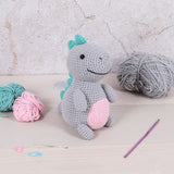 Dinosaur Amigurumi Crochet Kit