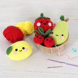 Fruits 4 Pieces  Amigurumi Crochet Kit