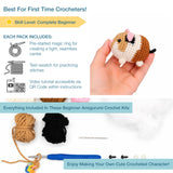 Beginners Guinea Pig Amigurumi Crochet Kit