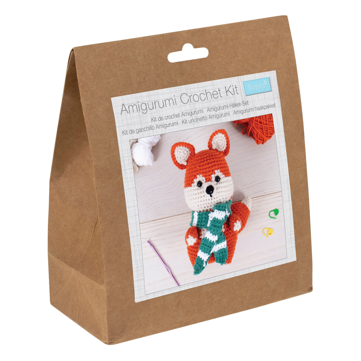 Fox Amigurumi Crochet Kit