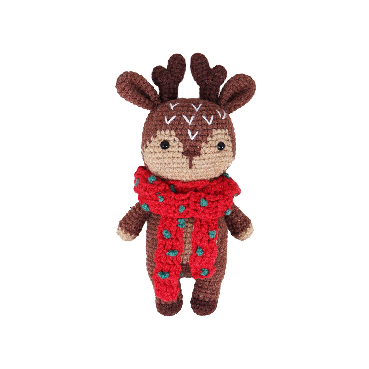Christmas Reindeer Amigurumi Crochet Kit