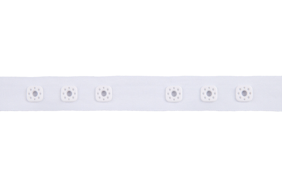 Trim Snap Tape 1mtr x 17mm White