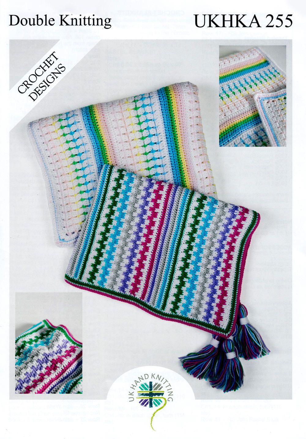 UKHKA Crochet Blanket 255 Leaflet