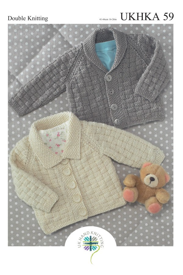 UKHKA 59 Cardigans in DK Leaflet