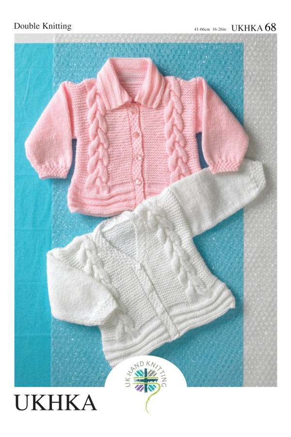 UKHKA 68 Cardigans in DK Leaflet