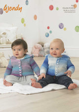 Wendy 7013 Cardigans in Giggles DK Leaflet