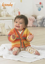Wendy 7014 Cardigans in Giggles DK Leaflet