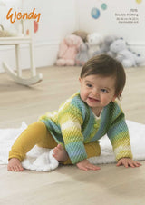 Wendy 7015 Sweaters and Cardigan in Giggles DK Pattern