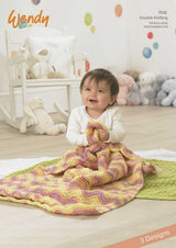 Wendy 7016 Blankets in Giggles DK Leaflet