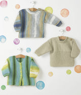Wendy 7015 Sweaters and Cardigan in Giggles DK Pattern