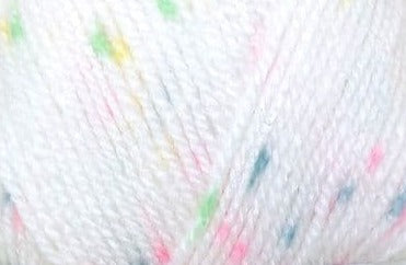 Woolcraft Baby Care 634 Dolly Mix Spot Prints DK 100g
