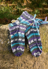 James C Brett JB551 Socks in Funny Feetz Pattern