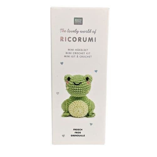 Rico Frog Mini Crochet Kit