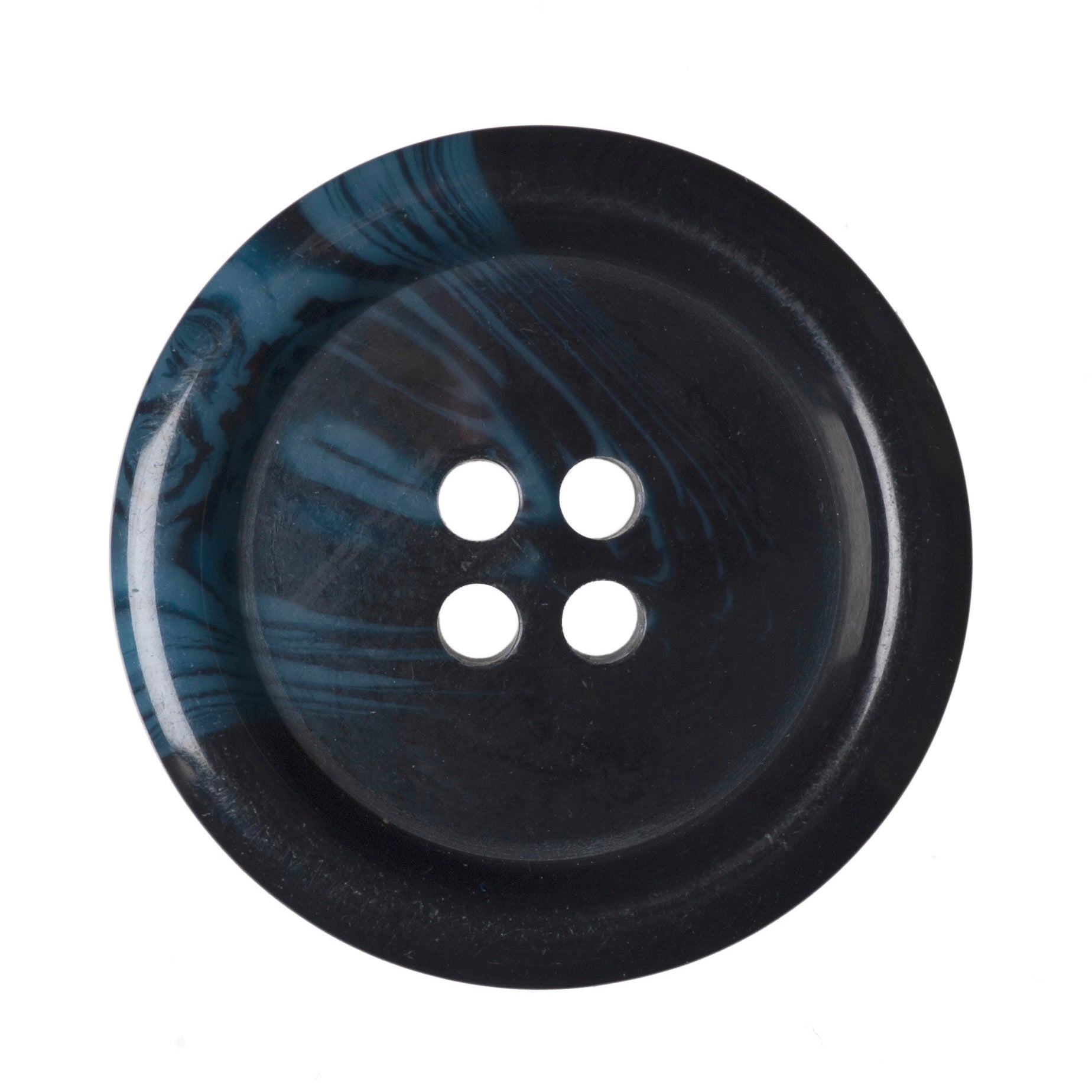 Button Variegated: 28mm: Navy