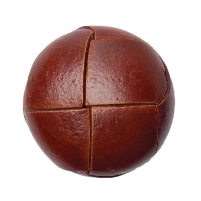 Round Imitation Leather 20mm