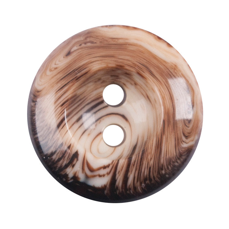 Round Button 18mm Natural