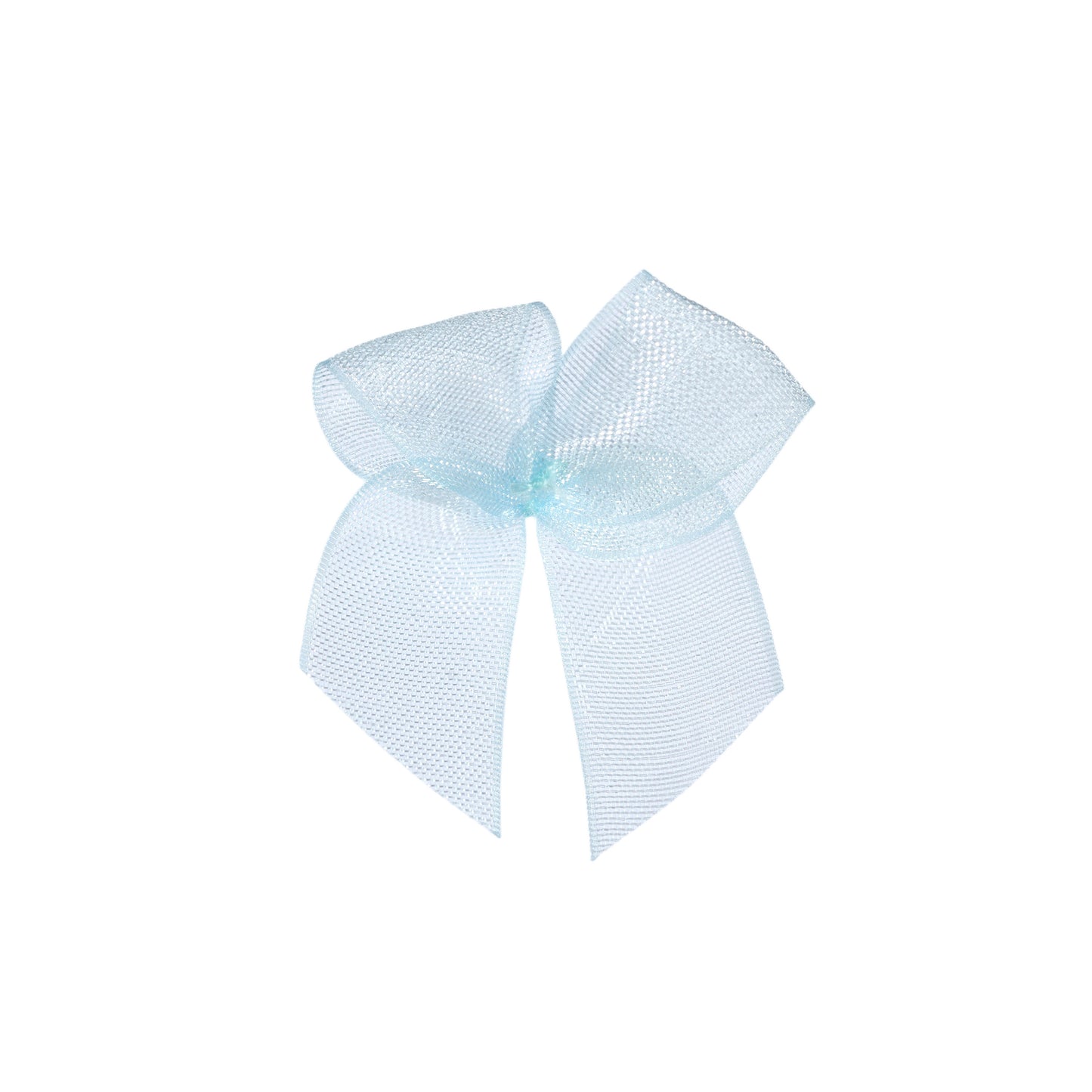 Ribbon Bow Chiffon Light Blue