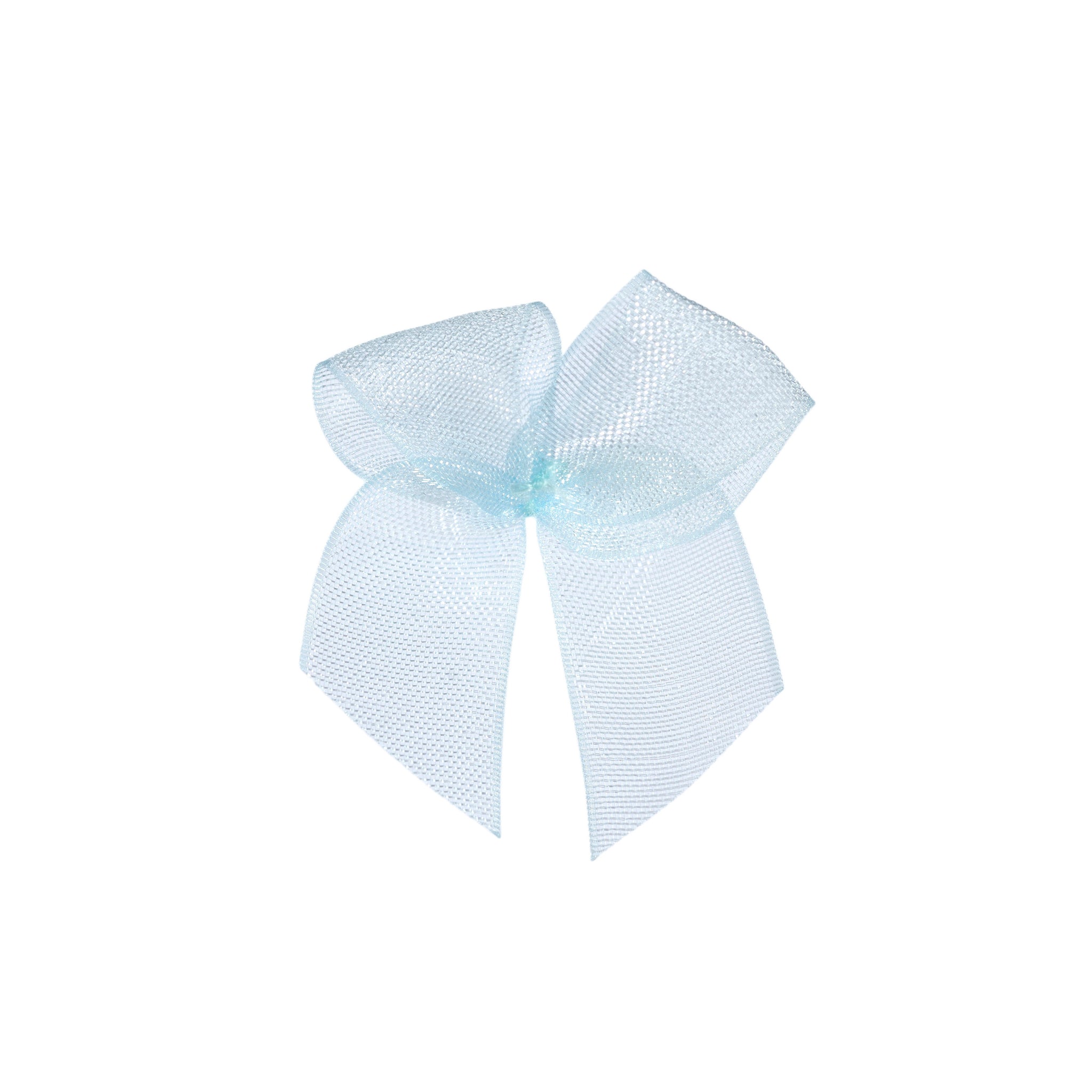 Ribbon Bow Chiffon Light Blue