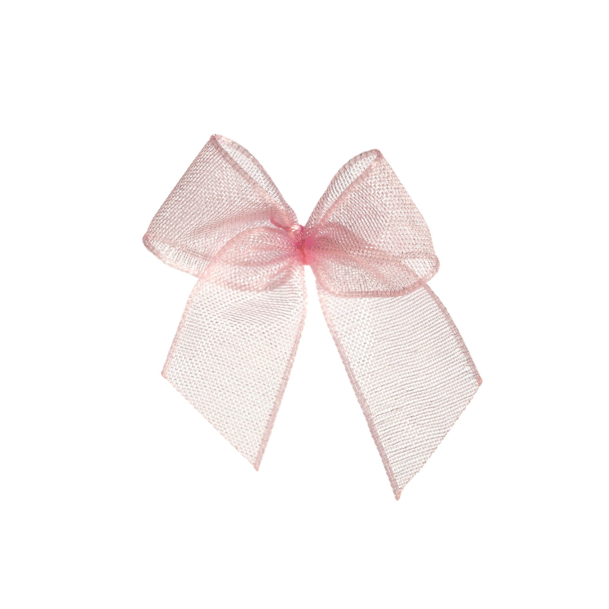 Ribbon Bow Chiffon Light Pink