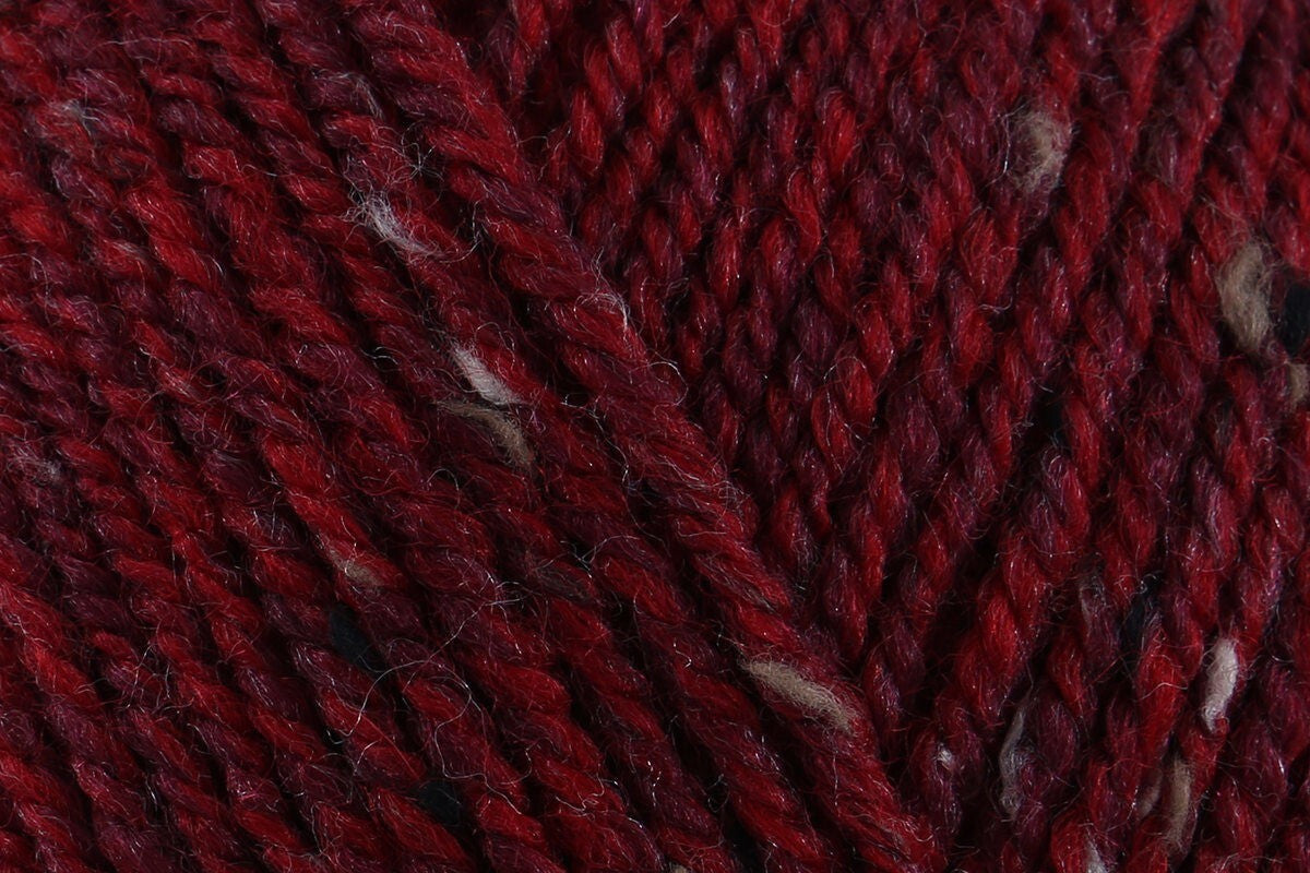 Rustic Aran With Wool Tweed DAT30 Ruby 400g