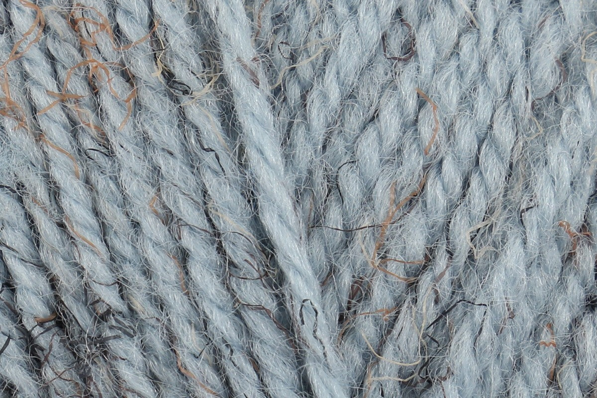 Rustic Aran James C Brett Rustic Aran With Wool Tweed Silver Blue DAT41 - 400g ...