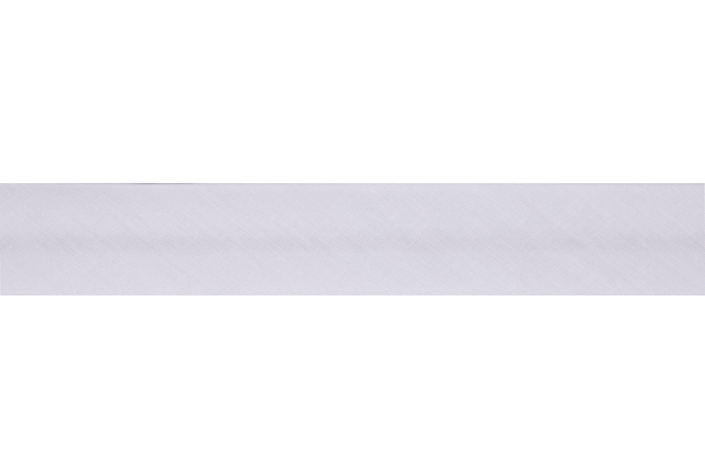 Bias Binding: Polycotton: 2.5m x 50mm: White