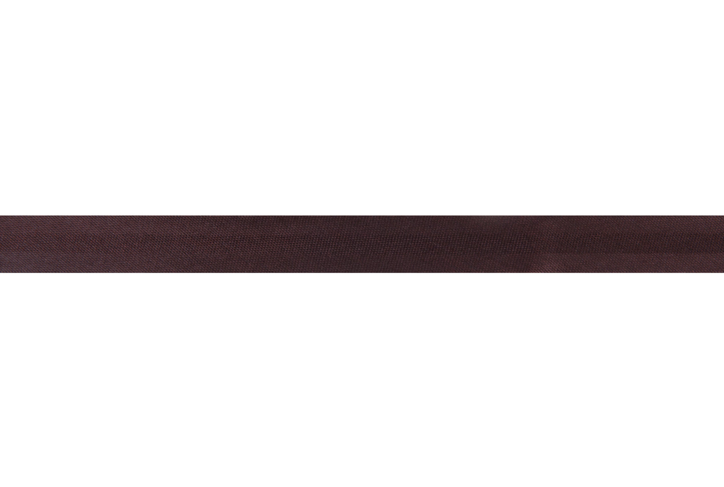 Bias Binding Satin: 2m x 15mm Brown