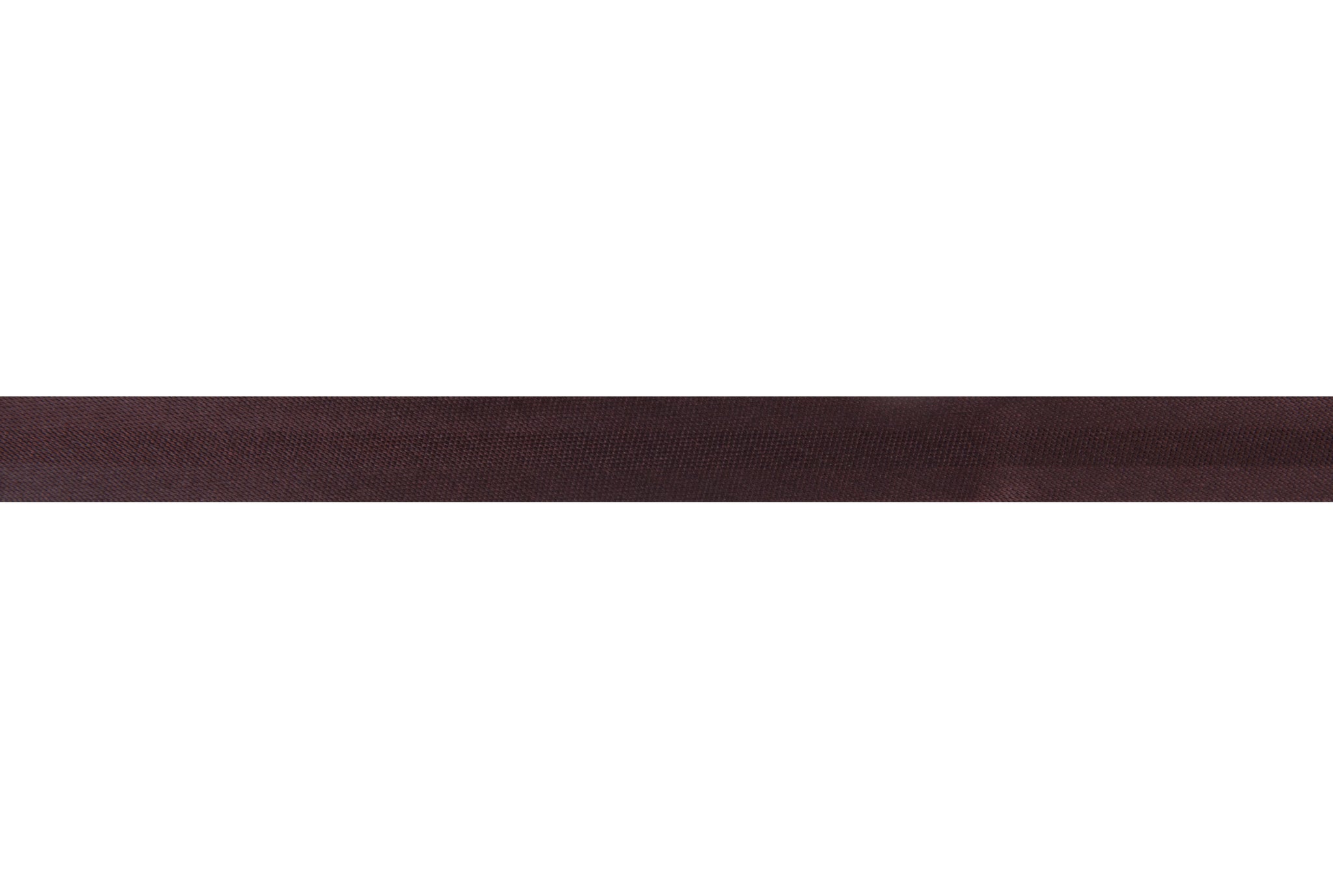 Bias Binding Satin: 2m x 15mm Brown
