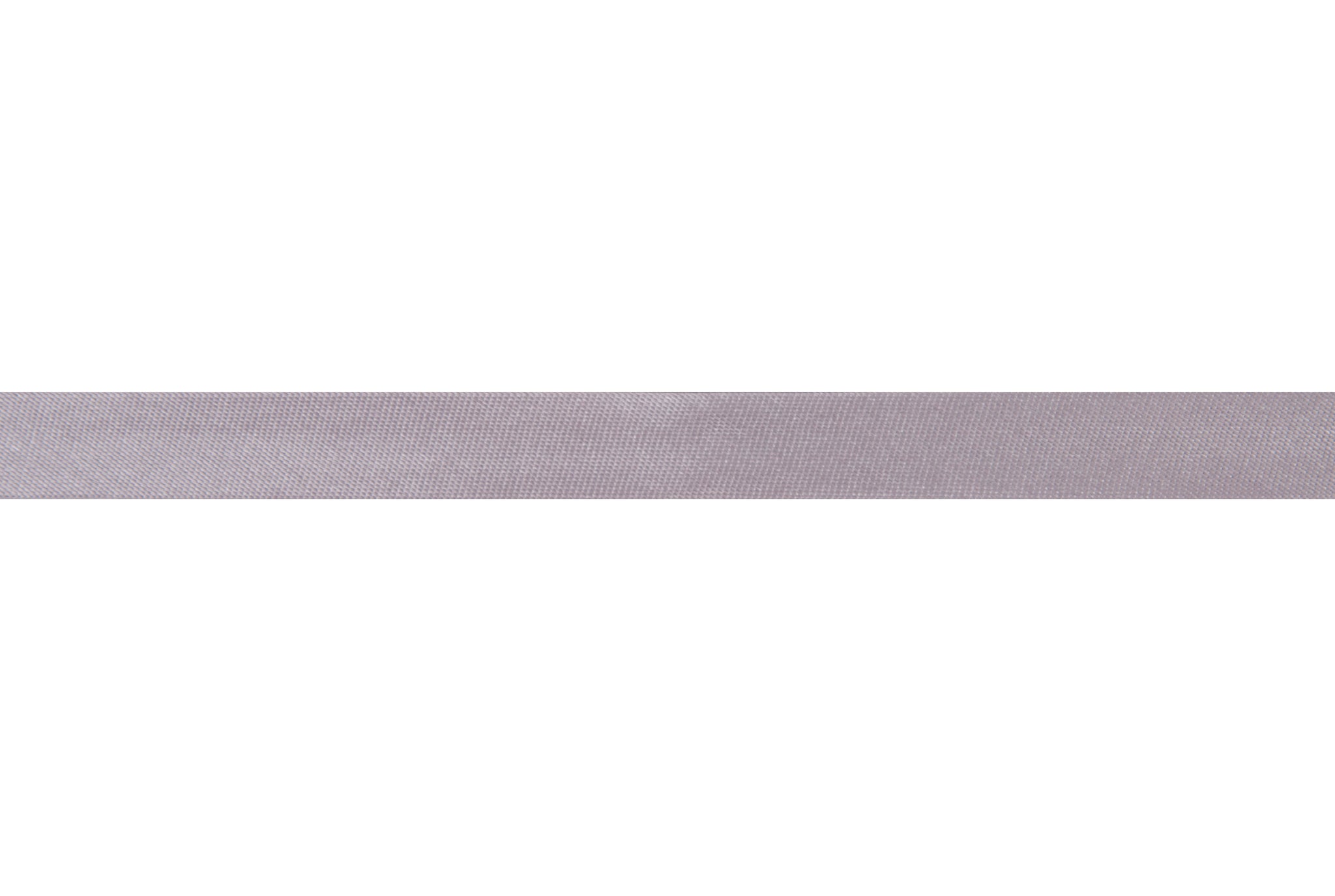 Bias Binding Satin: 2m x 15mm Grey